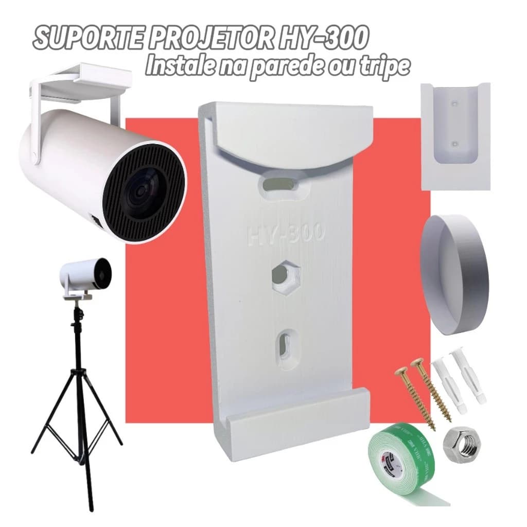 Suporte para Projetor Hy300 para Instalar na Parede, Teto ou Tripé MagCubic Salange Transpeed