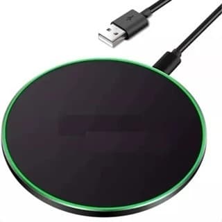 Carregador Sem Fio Indução Magnético 20w Turbo Ultra Rápido Cor Preto